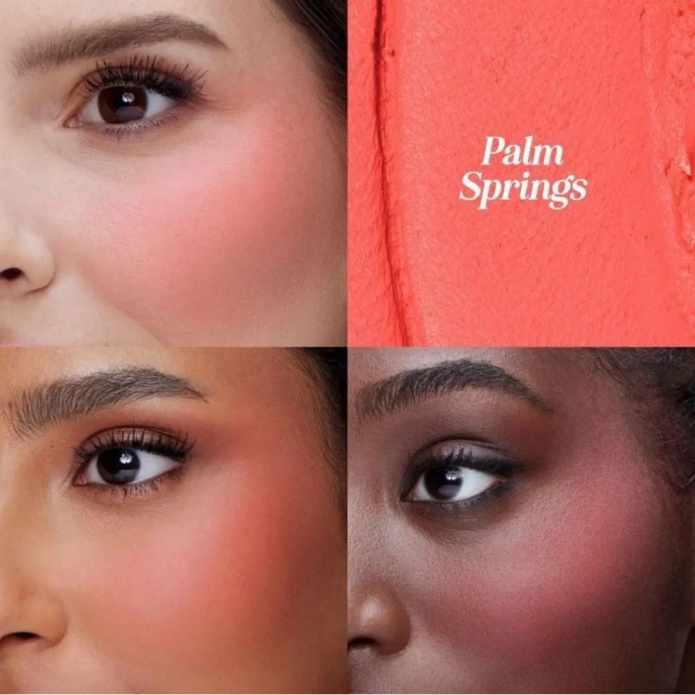 Polite Society Polite Pops Powder Blush Stick Palm Springs Buildable FULL SIZE